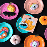 Talking Tables Halloween pumpkin napkins pack of 20, UK version