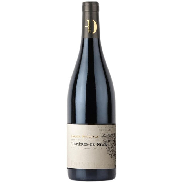 Romain Duvernay red wine AOP Costières de Nîmes - British product