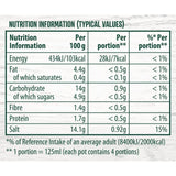 Knorr 4 Organic Vegetable Stock Pot 104g, UK version