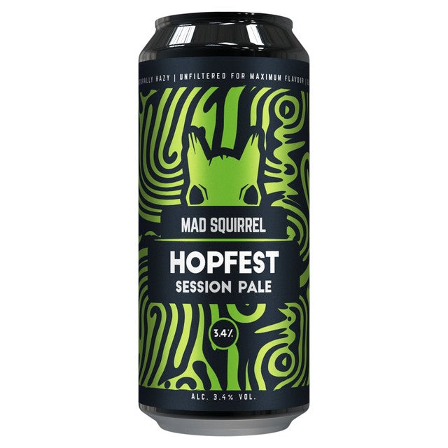 Mad Squirrel Hopfest Pale Ale gluten-free 440ml, imported from the UK