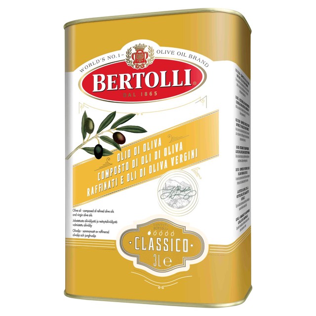 Bertolli olive oil Classico 3L - British product
