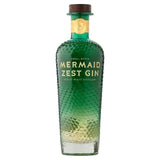 The Isle of Wight Distillery Mermaid Zest Gin 70cl, imported from the UK