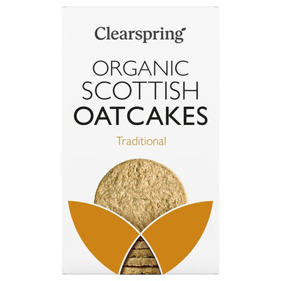 M&S Clearspring Organic Traditional Oatcakes Savoury Biscuits 200g- Buy online at McGrocer