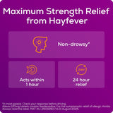 Allevia hayfever allergy relief tablets 30 pack - British product