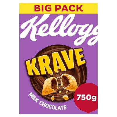M&S Kellogg's Krave Milk Chocolate Breakfast Cereal 750g- Buy online at McGrocer