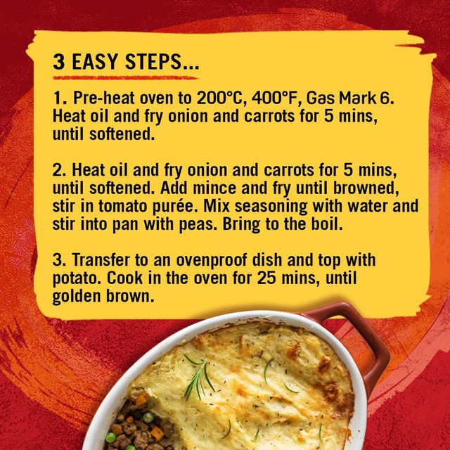 Schwartz Cottage Pie Recipe Mix 38g (British brand)