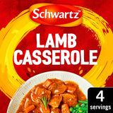 M&S Schwartz Classic Lamb Casserole Recipe Mix 35g- Buy online at McGrocer