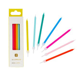 M&S Talking Tables Rainbow Birthday Candles 10cm 16 Pack- Buy online at McGrocer
