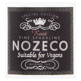 Nosecco Alcohol Free Sparkling Rose Wine 20cl, imported from the UK