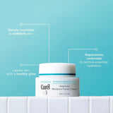 Curél intensive moisture facial cream for dry sensitive skin - British product