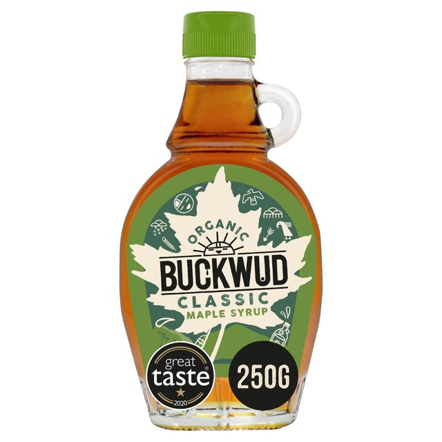 Buckwud Organic Maple Syrup 250g - British product