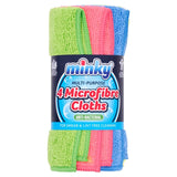 M&S Minky Multi-Purpose Microfibre Cloths 4 Pack- Buy online at McGrocer