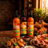 Rubies in the Rubble hot honey sauce - British product