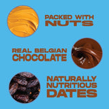 Vive vegan chocolate brownie coconut cashew 40g (British brand)