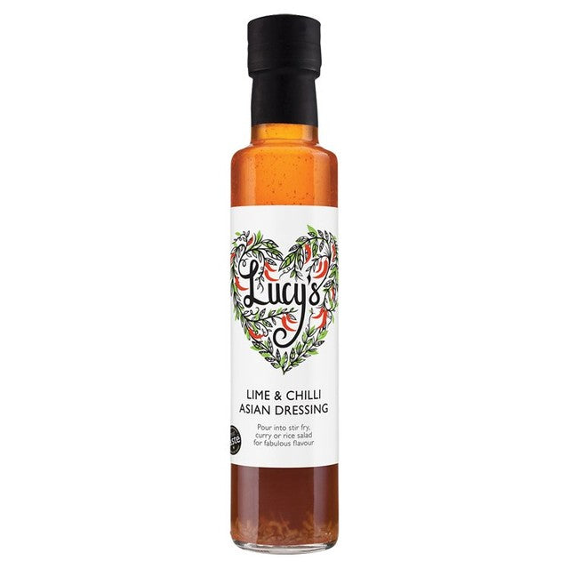 Lucy's Dressings lime and chilli dressing 250ml, UK version