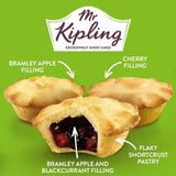 Mr Kipling assorted fruit pies 6 pack, imported from the UK