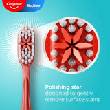 Colgate Max White Medium Manual Toothbrush 3 pack - British product