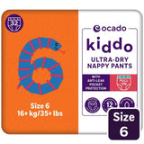M&S Ocado Kiddo Ultra-Dry Nappy Pants Size 6 32 Pack- Buy online at McGrocer