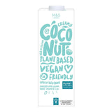 M&S coconut drink with added vitamins and minerals, 1L carton, imported from the UK