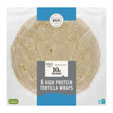 M&S high protein tortilla wraps 6 x 61g, imported from the UK