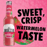 Breezer Watermelon flavoured alcoholic drink 275ml - British product