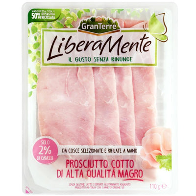 Casa Modena Gran Terre Prosciutto Cotto Redusert Fett Kokt Skinke 110 g