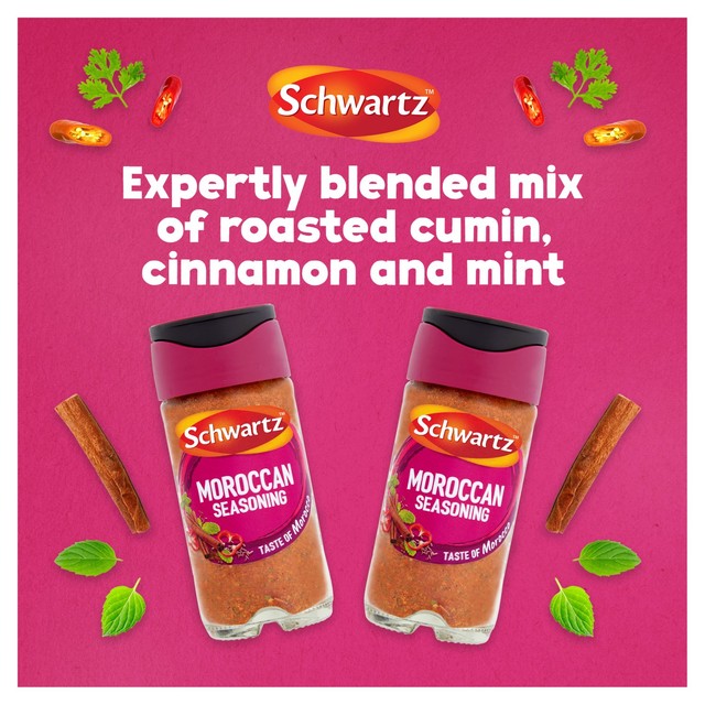 Schwartz Moroccan Seasoning Spice Mix 40g (British brand)