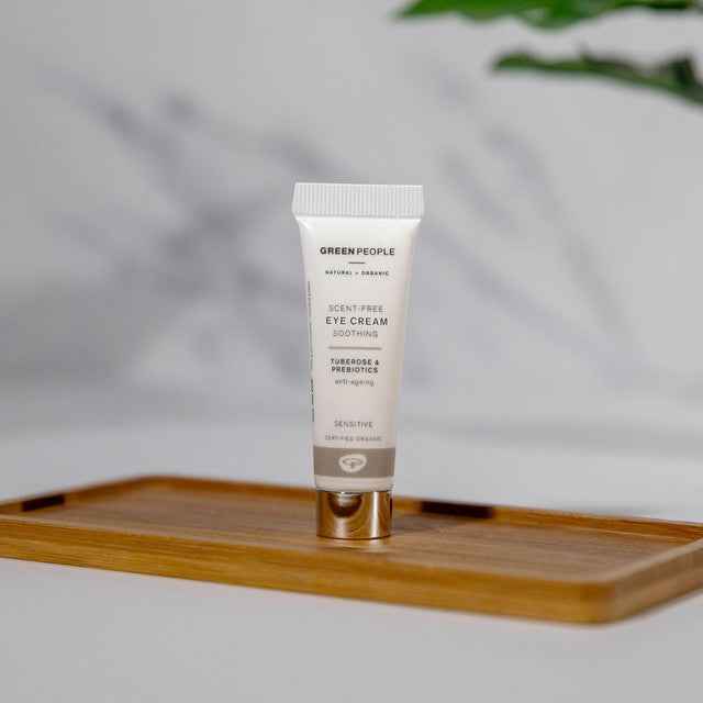 Green People scent free eye cream 10ml, UK version