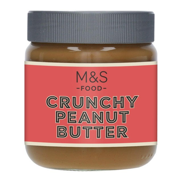 M&S crunchy peanut butter 340g, imported from the UK