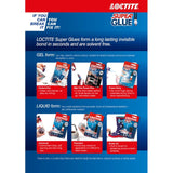 Loctite Superglue Universal liquid glue bottle, UK version.