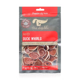M&S The Dog Deli Duck Whirls Dog Treats 100g- Buy online at McGrocer