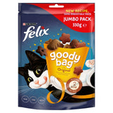 M&S Felix Goody Bag Original Chicken, Liver and Turkey Cat Treats 330g- Buy online at McGrocer