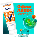 Sure fresh citrus deodorant cream 75ml (British brand)
