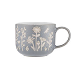 M&S Rayware In the Meadow Blue Daisy Stoneware Mug 400ml- Buy online at McGrocer