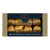 M&S Pistachio and Honey Baklava Bite-Sized Pastry Stacks 8-Pack- Buy online at McGrocer