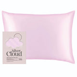 M&S VH2 Silver Cloud Pink Satin Pillowcase Standard Size 50 x 75 cm- Buy online at McGrocer