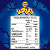 Wotsits Crunchy Really Cheesy corn snacks 140g (British brand)