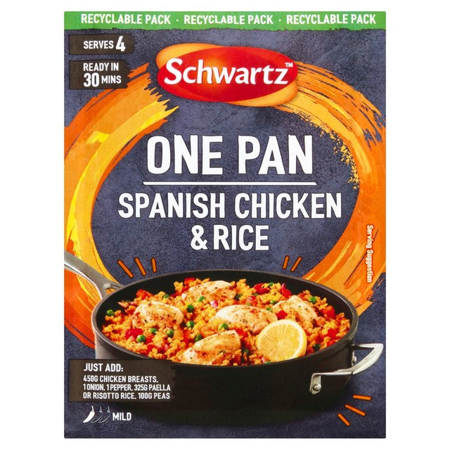 Schwartz Spanish chicken and rice recipe mix 30g (British brand)