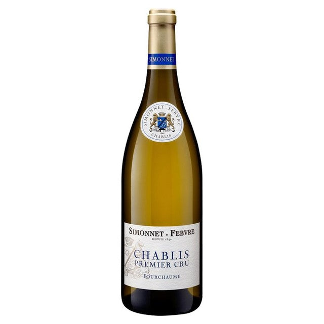 Simonnet-Febvre Chablis 1er Cru Fourchaume white wine 75cl (British brand)