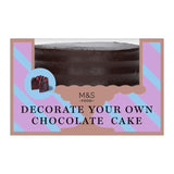 M&S M&S Decorate Your Own Chocolate Cake- Buy online at McGrocer