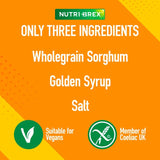 Nutribrex gluten free wholegrain sorghum cereal 375g, imported from the UK