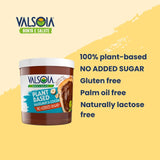 Valsoia hazelnut spread no added sugar 200g, UK version