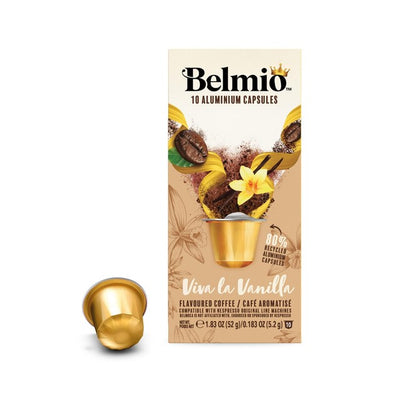 M&S Belmio Viva La Vanilla Coffee Pods Nespresso Compatible 10 Pack- Buy online at McGrocer