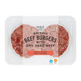M&S Grill Rindfleischburger, Salz, Pfeffer, britisch, 300 g