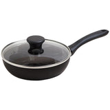 M&S black aluminium 20cm egg poacher, imported from the UK