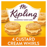 M&S Mr Kipling Custard Cream Whirls Cakes 4 Pack- Buy online at McGrocer