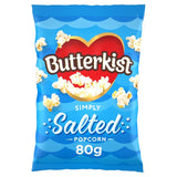 Butterkist simply salted popcorn 80g - British product