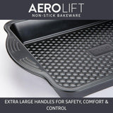 Prestige Aerolift Carbon Steel Medium Deep Baking Tray 41 x 25cm, imported from the UK