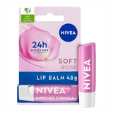 M&S Nivea Soft Rose Lip Balm 4.8g- Buy online at McGrocer