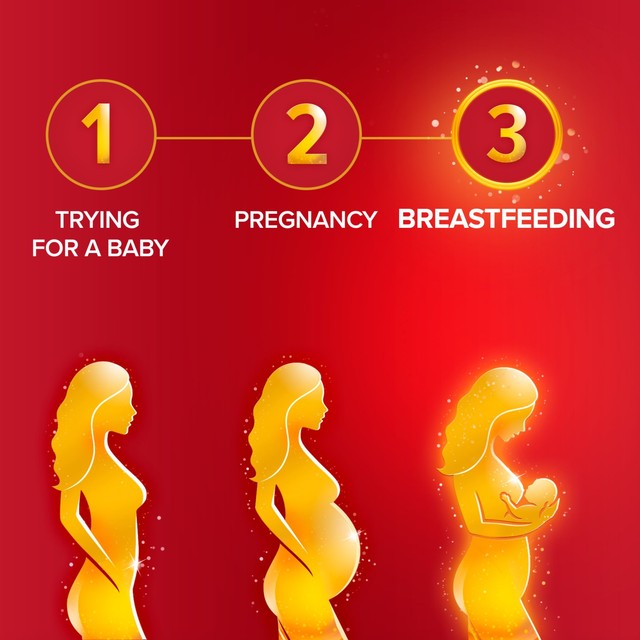Seven Seas Breastfeeding supplement 28 capsules + 28 tablets (British brand)